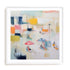 Calm Blue Beach II Wall Art #oran_white-white-border