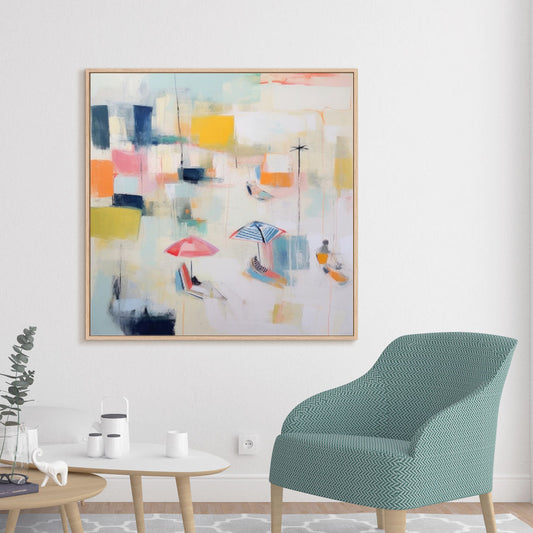 Calm Blue Beach II Wall Art