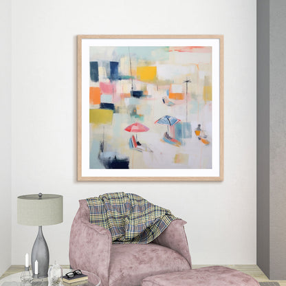 Calm Blue Beach II Wall Art
