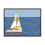 Sailboat Stripes I Wall Art