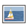 Sailboat Stripes I Wall Art