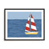 Sailboat Stripes II Wall Art