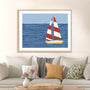 Sailboat Stripes II Wall Art