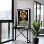Midnight Butterfly Kiss I Wall Art