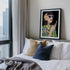 Midnight Butterfly Kiss II Wall Art