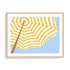 Parasol Beach Stripes II Wall Art