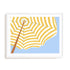 Parasol Beach Stripes II Wall Art