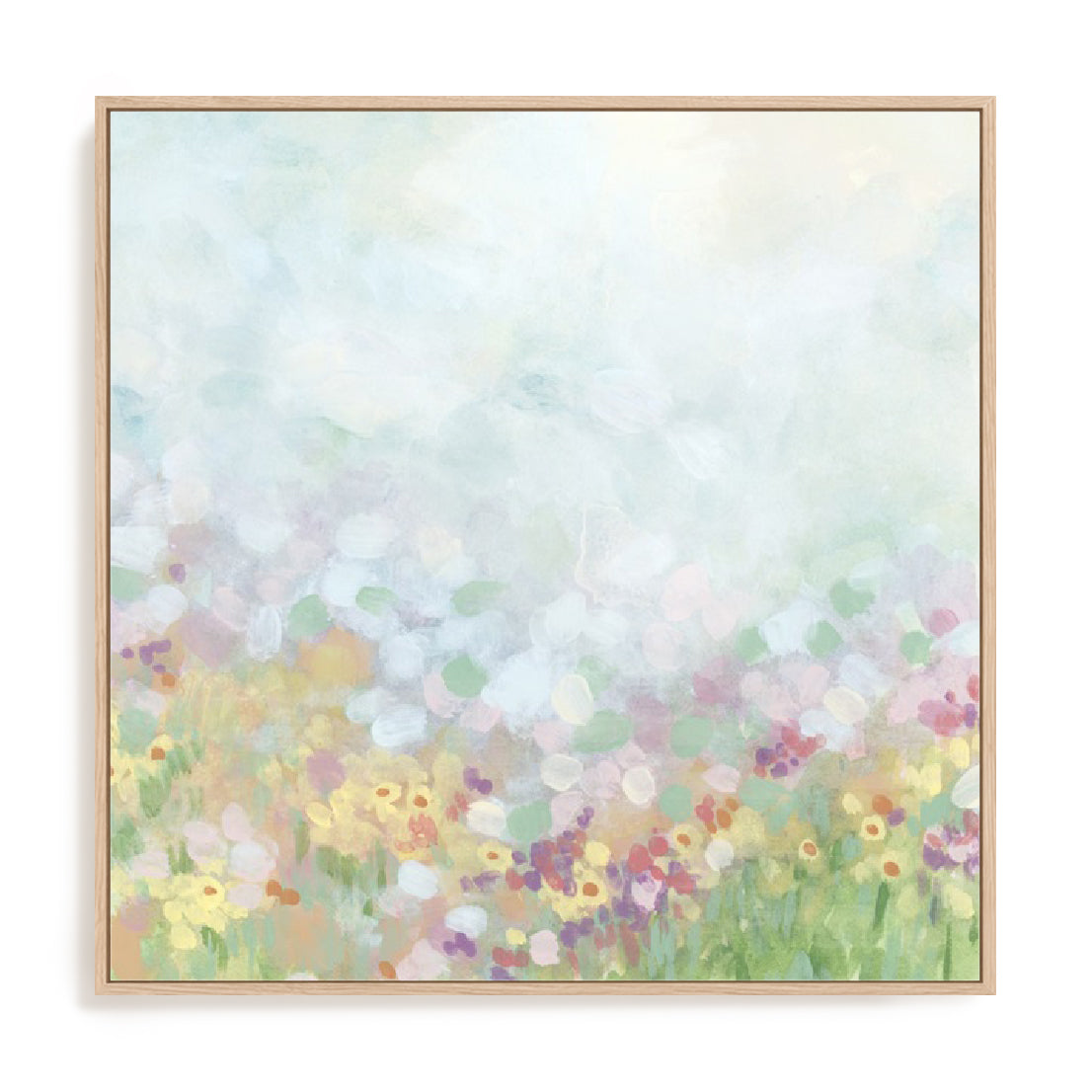 Kaleidoscope Flower Meadow I Wall Art