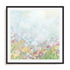 Kaleidoscope Flower Meadow I Wall Art #oran_black-white-border