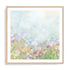 Kaleidoscope Flower Meadow I Wall Art #oran_natural-white-border