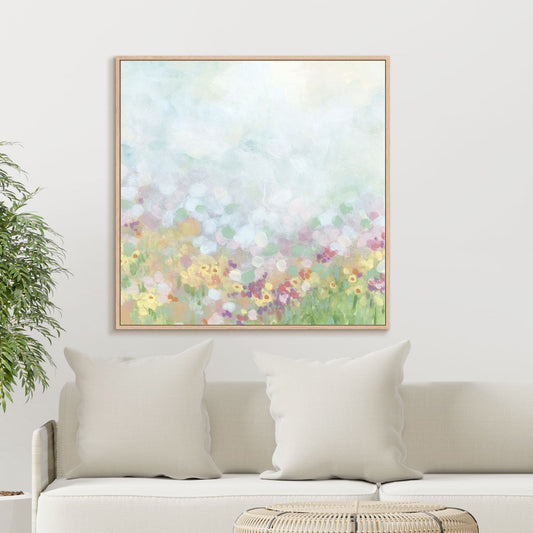 Kaleidoscope Flower Meadow I Wall Art
