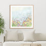 Kaleidoscope Flower Meadow II Wall Art