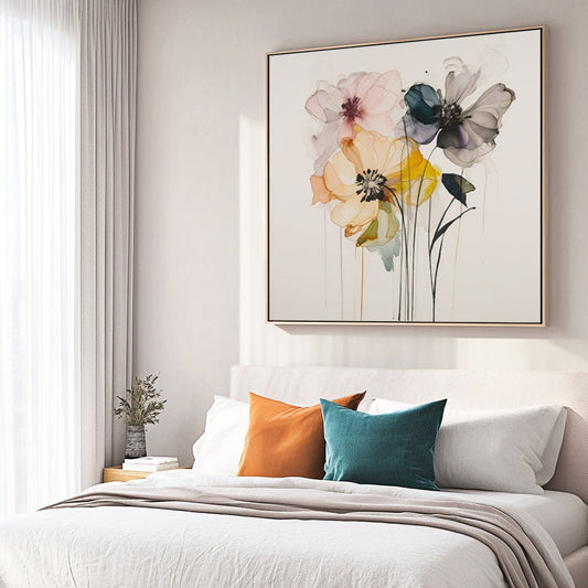 Colorful Petal Symphony I Wall Art