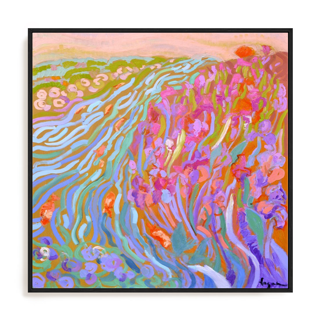 Garden by the River II Wall Art