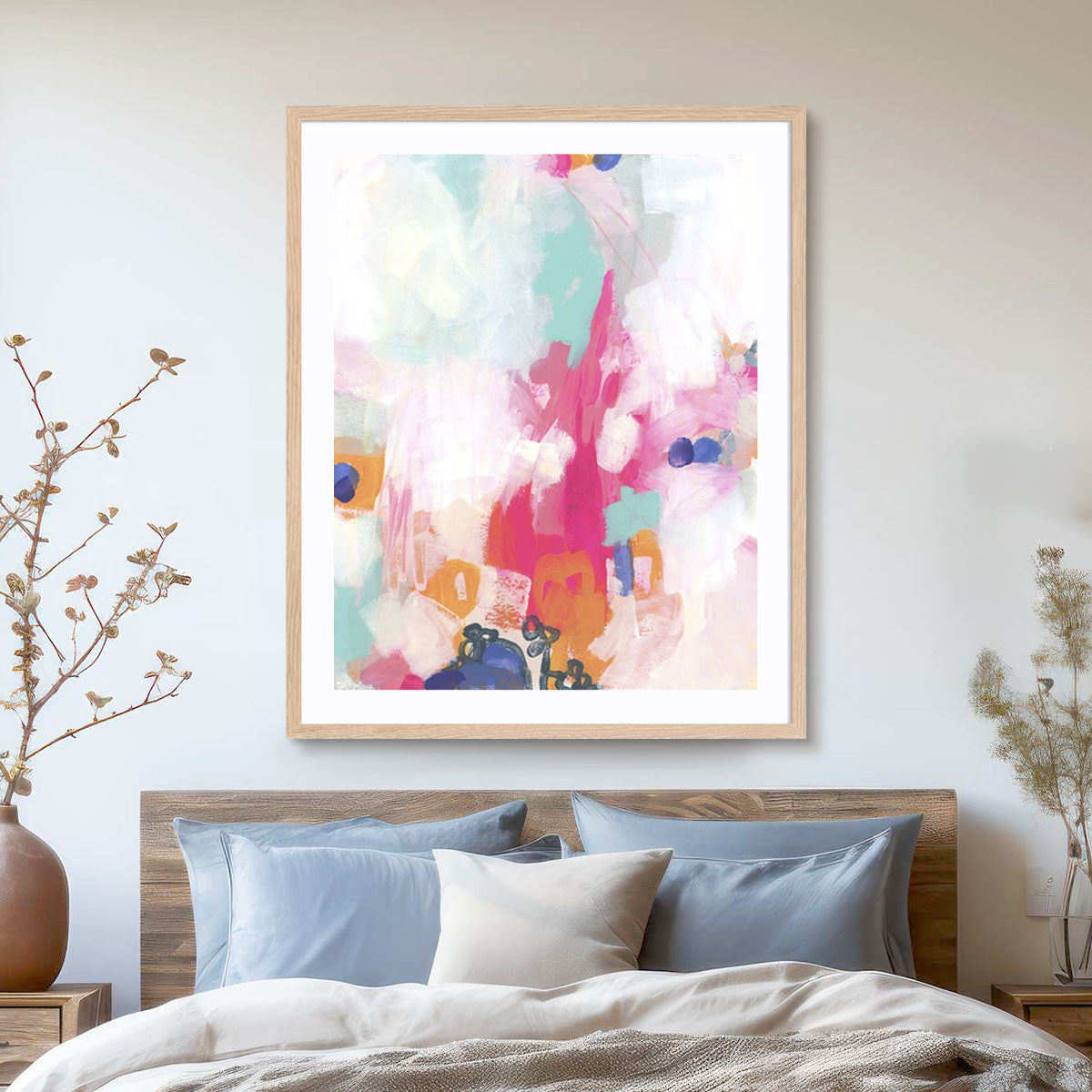 Fuchsia Cavern I Wall Art