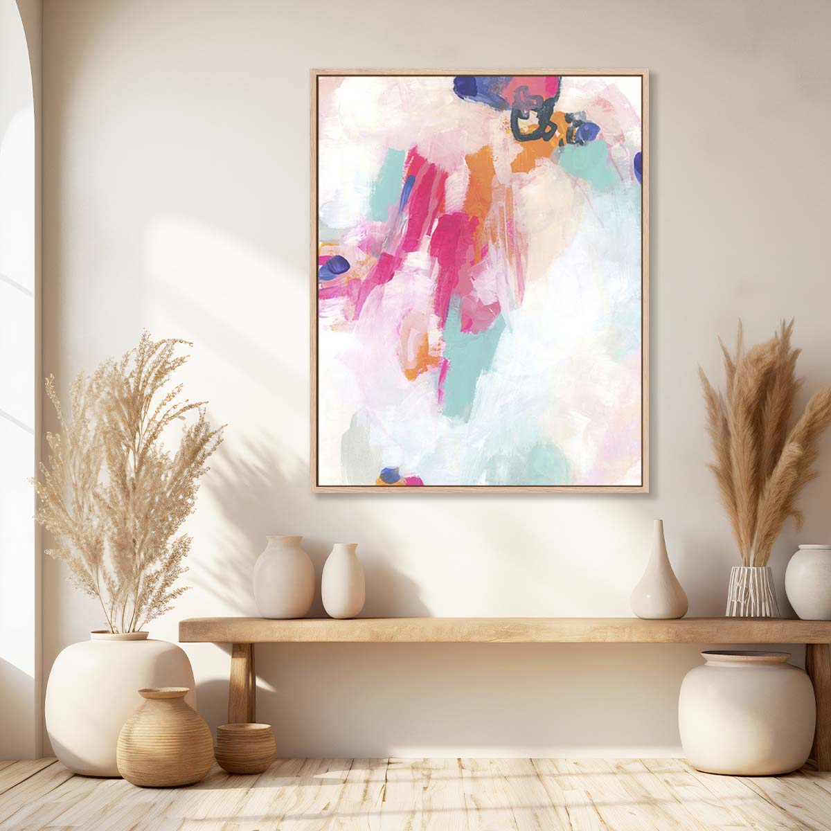 Fuchsia Cavern II Wall Art