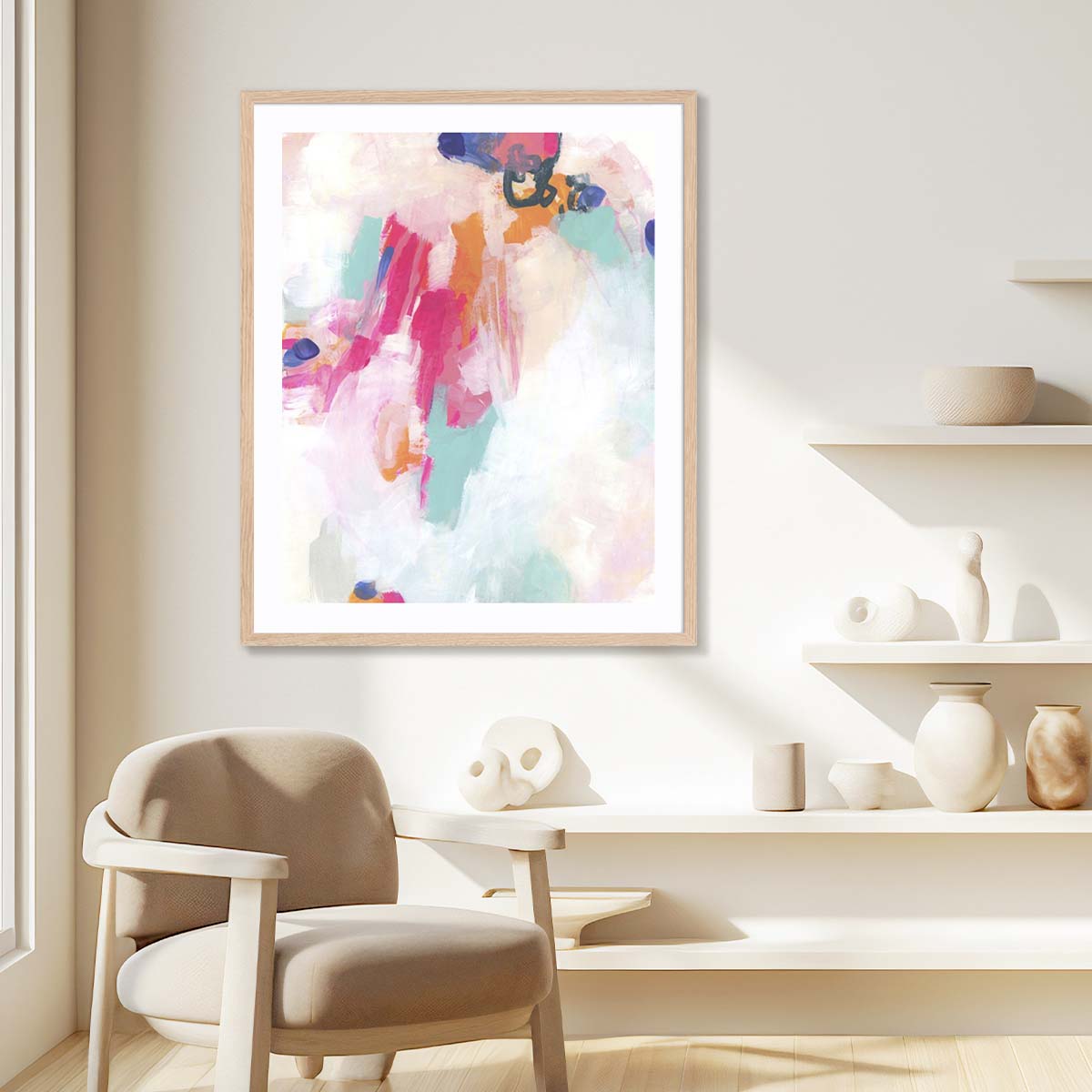 Fuchsia Cavern II Wall Art