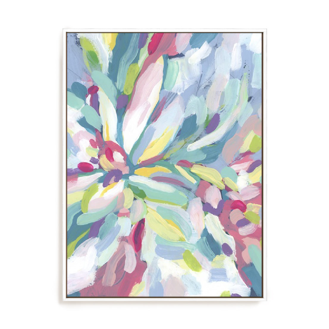 Tropical Bloom Kaleidoscope I Wall Art