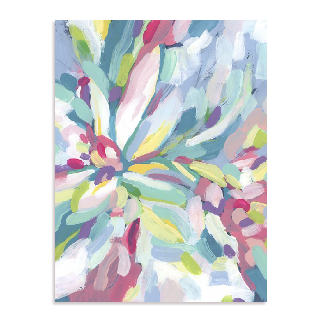 Tropical Bloom Kaleidoscope I Wall Art