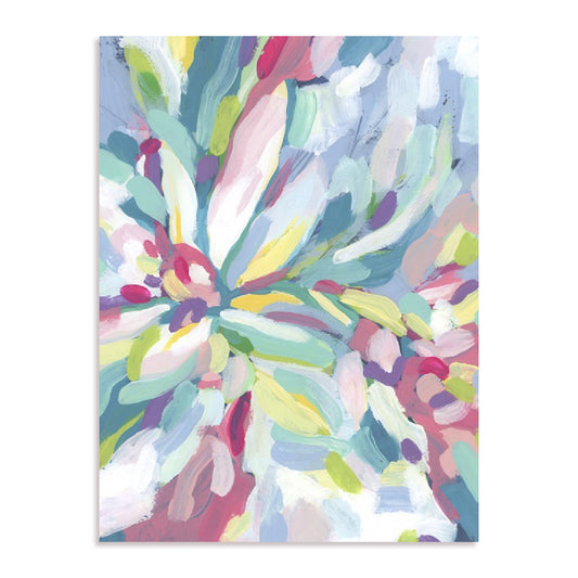 Tropical Bloom Kaleidoscope I Wall Art