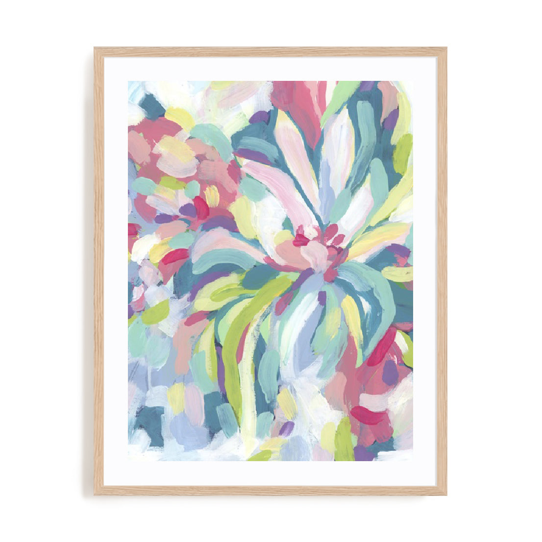 Tropical Bloom Kaleidoscope II Wall Art