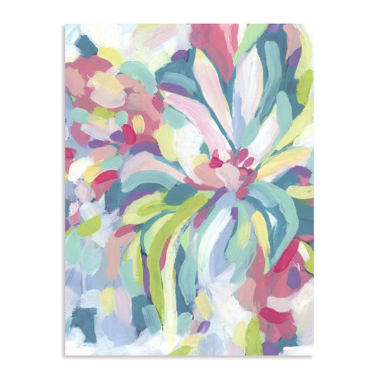 Tropical Bloom Kaleidoscope II Wall Art