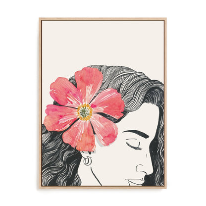 Flower in Her Hair I Wall Art