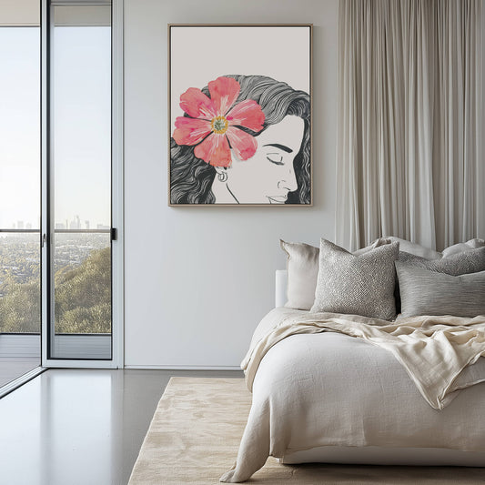 Flower in Her Hair I Wall Art