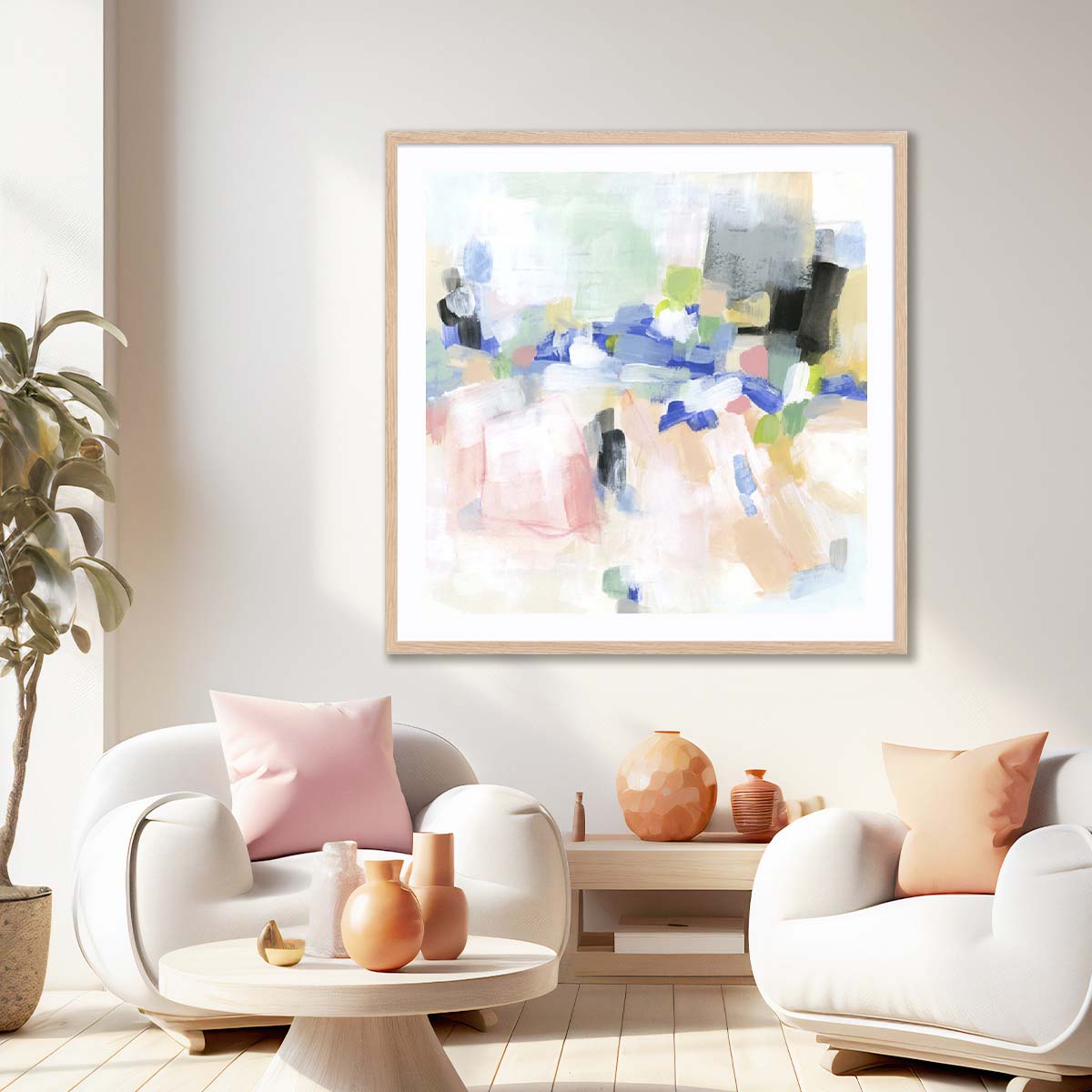Lake Effect Abstract I Wall Art