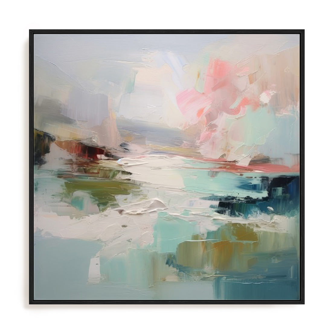 Pink Morning I Wall Art