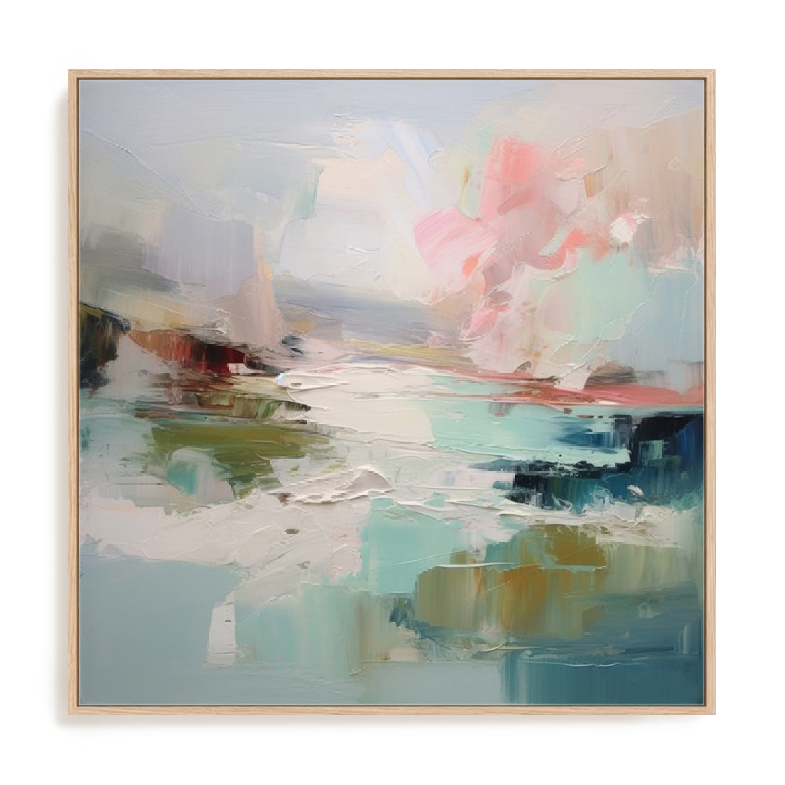 Pink Morning I Wall Art
