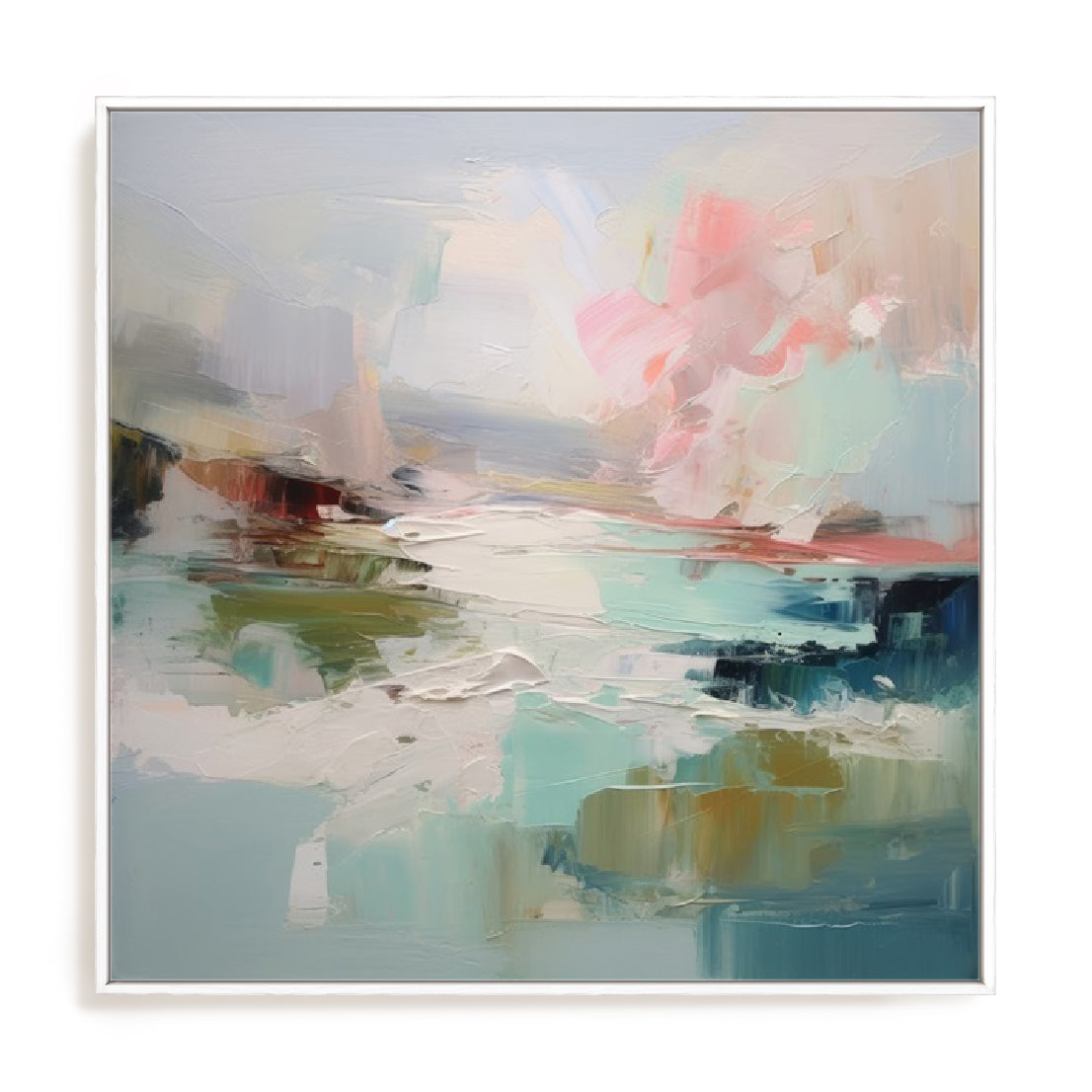 Pink Morning I Wall Art