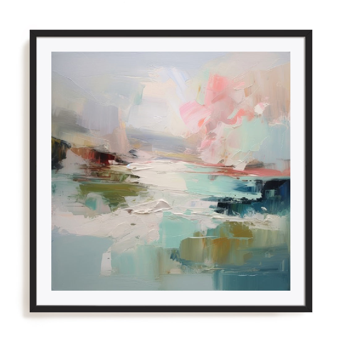Pink Morning I Wall Art