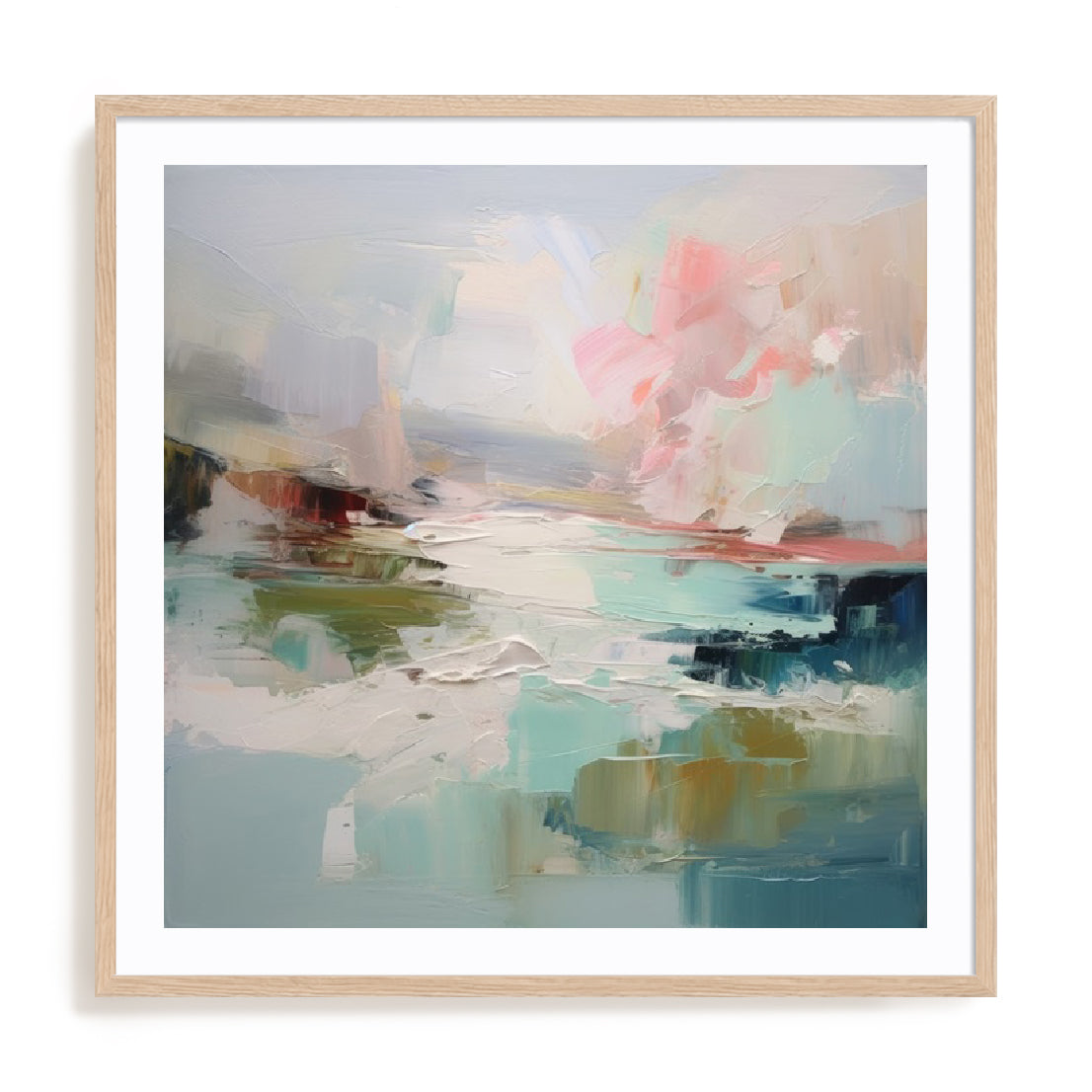 Pink Morning I Wall Art