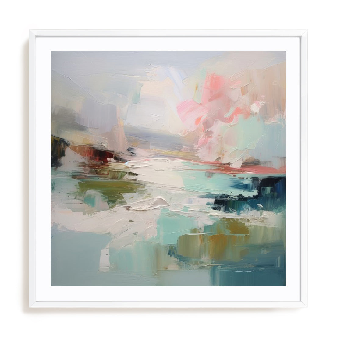 Pink Morning I Wall Art