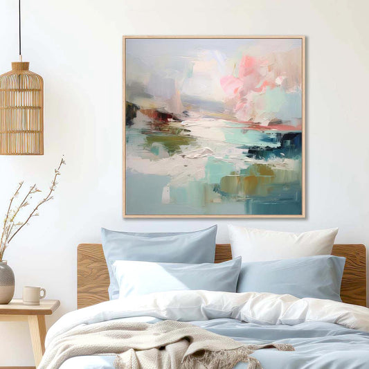 Pink Morning I Wall Art