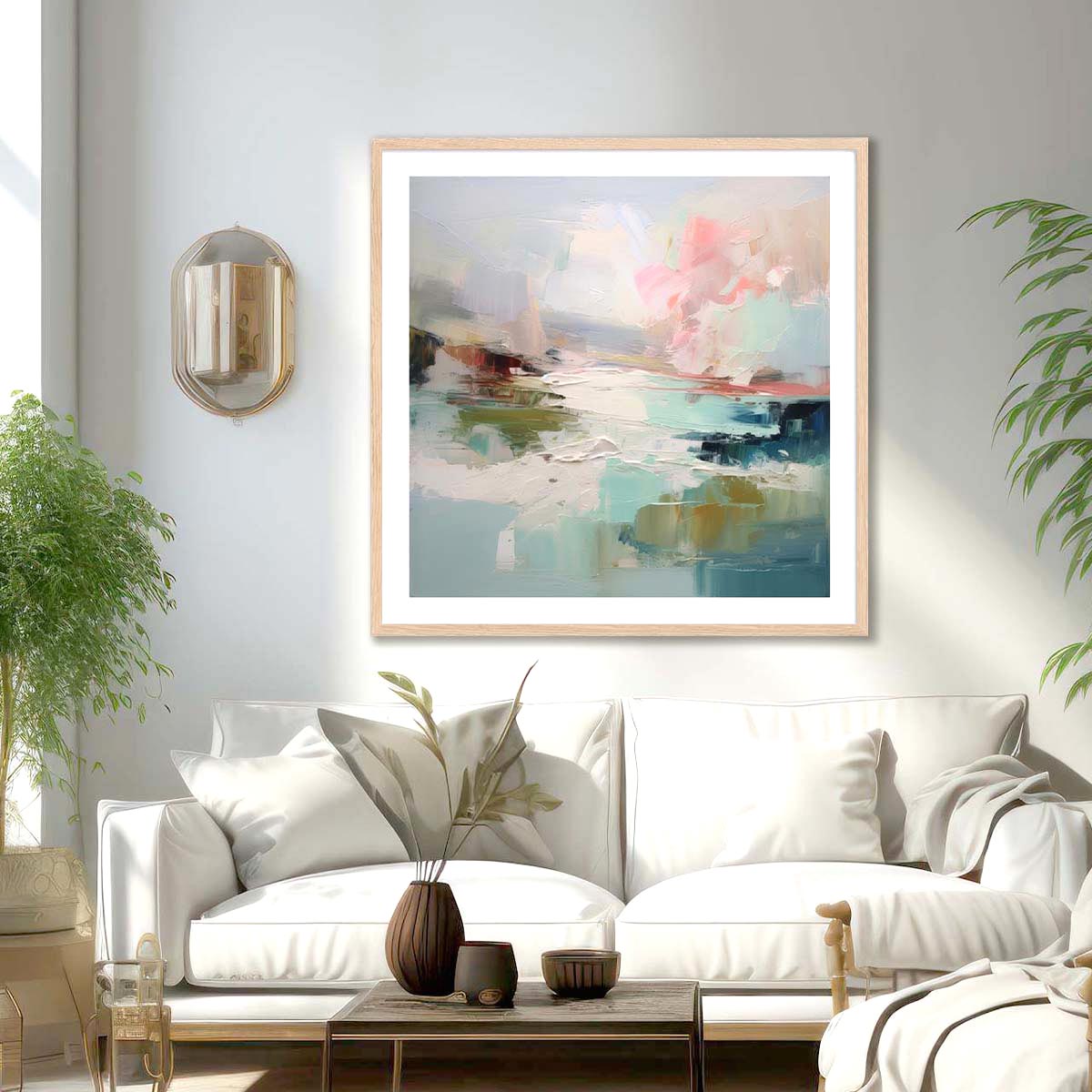 Pink Morning I Wall Art