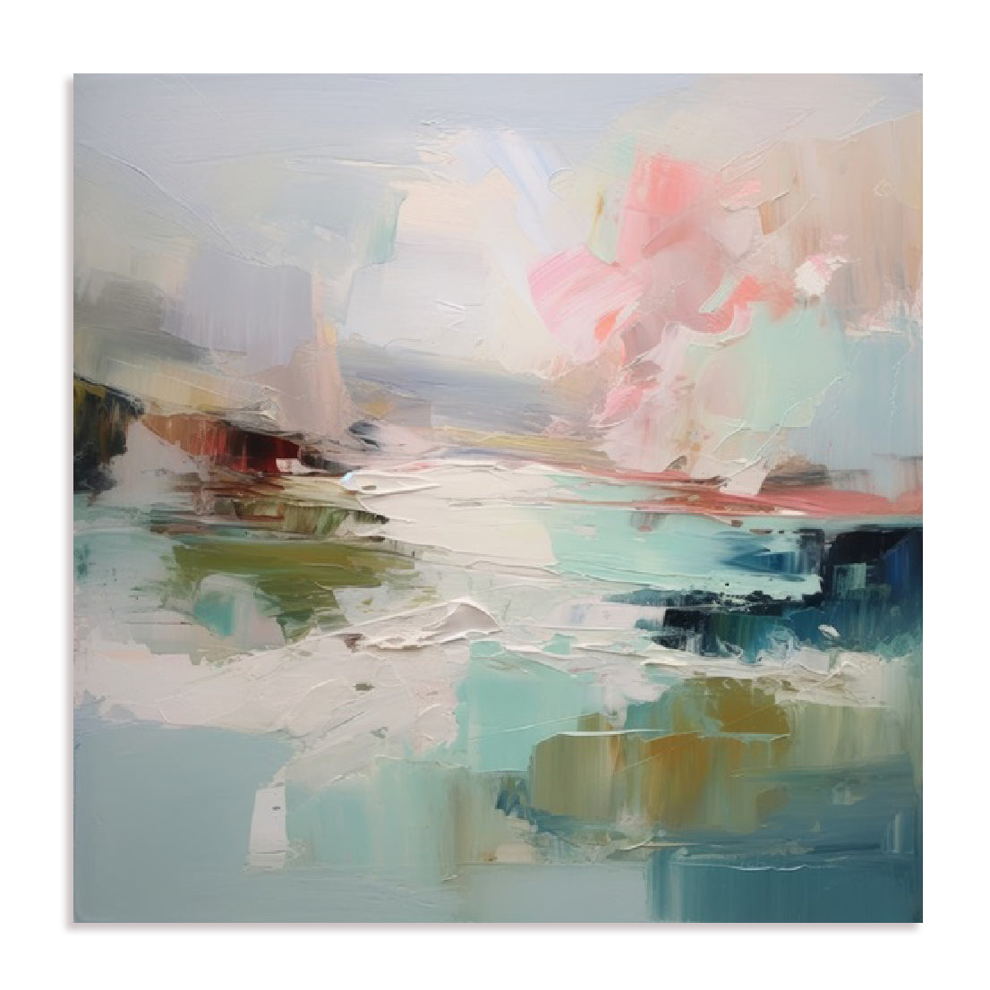 Pink Morning I Wall Art