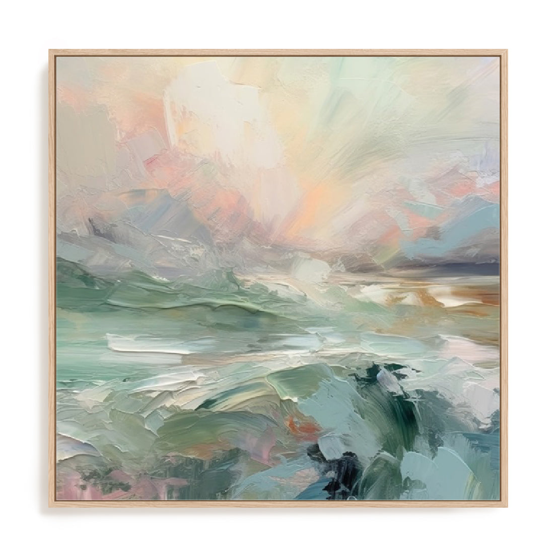 Pink Morning V Wall Art
