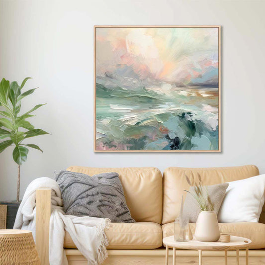 Pink Morning V Wall Art