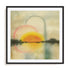 Sorbet Sunset I Wall Art #oran_black-white-border