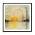 Sorbet Sunset II Wall Art #oran_black-white-border