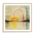 Sorbet Sunset II Wall Art #oran_natural-white-border
