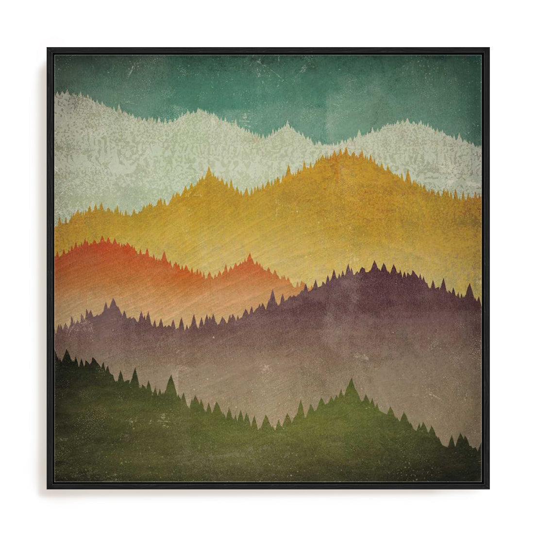 Mountain View Wall Art