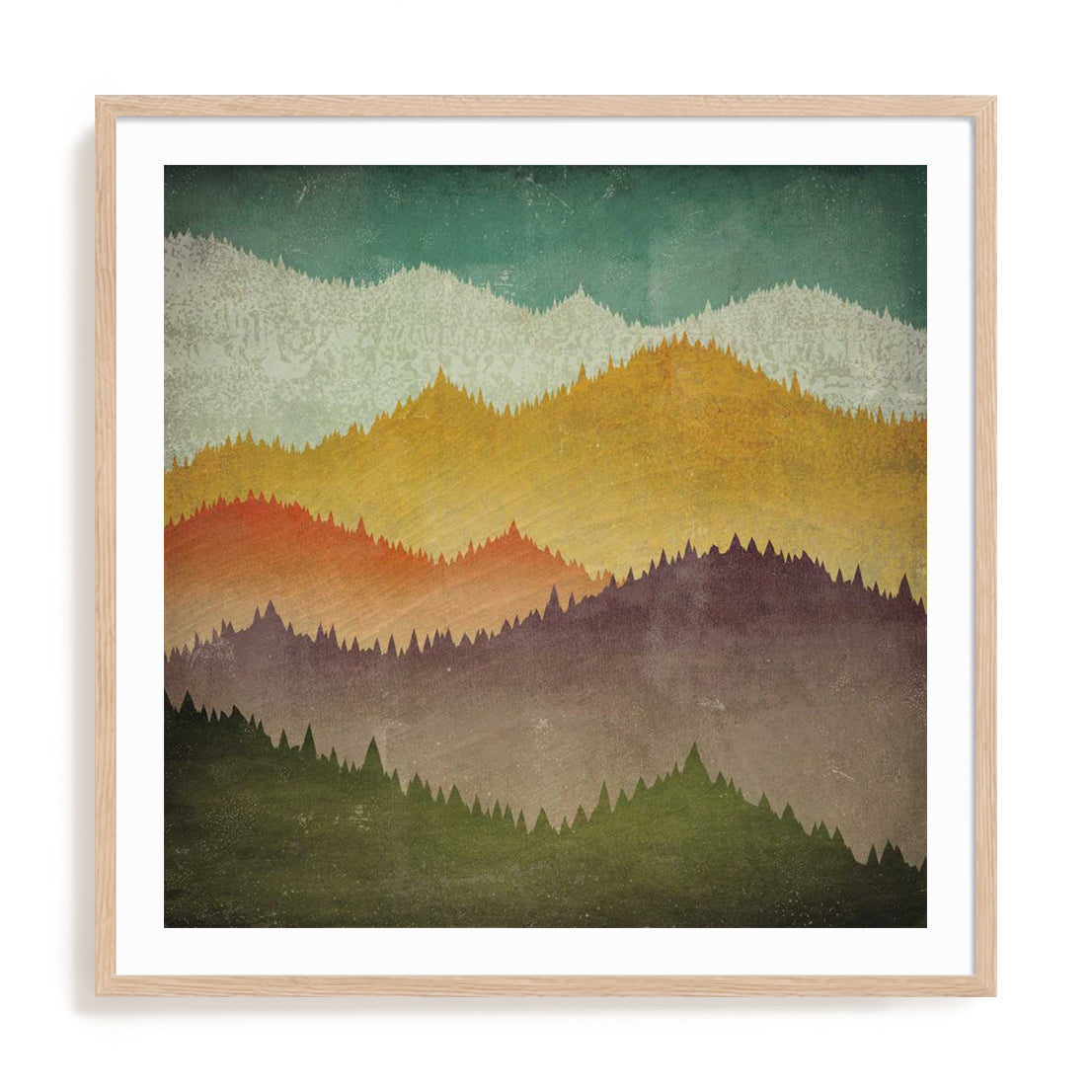 Mountain View Wall Art