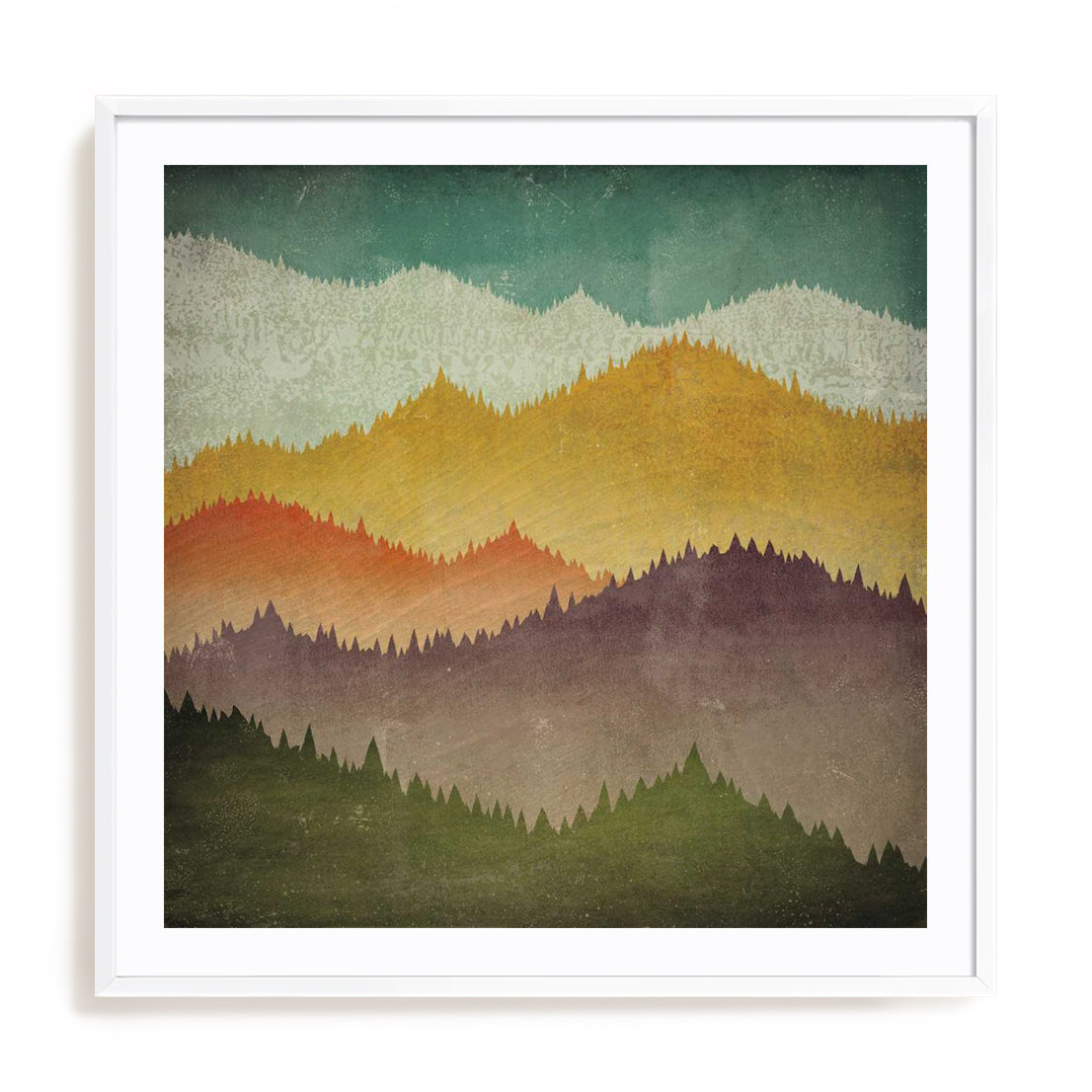 Mountain View Wall Art
