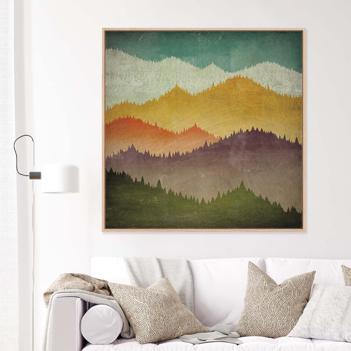 Mountain View Wall Art