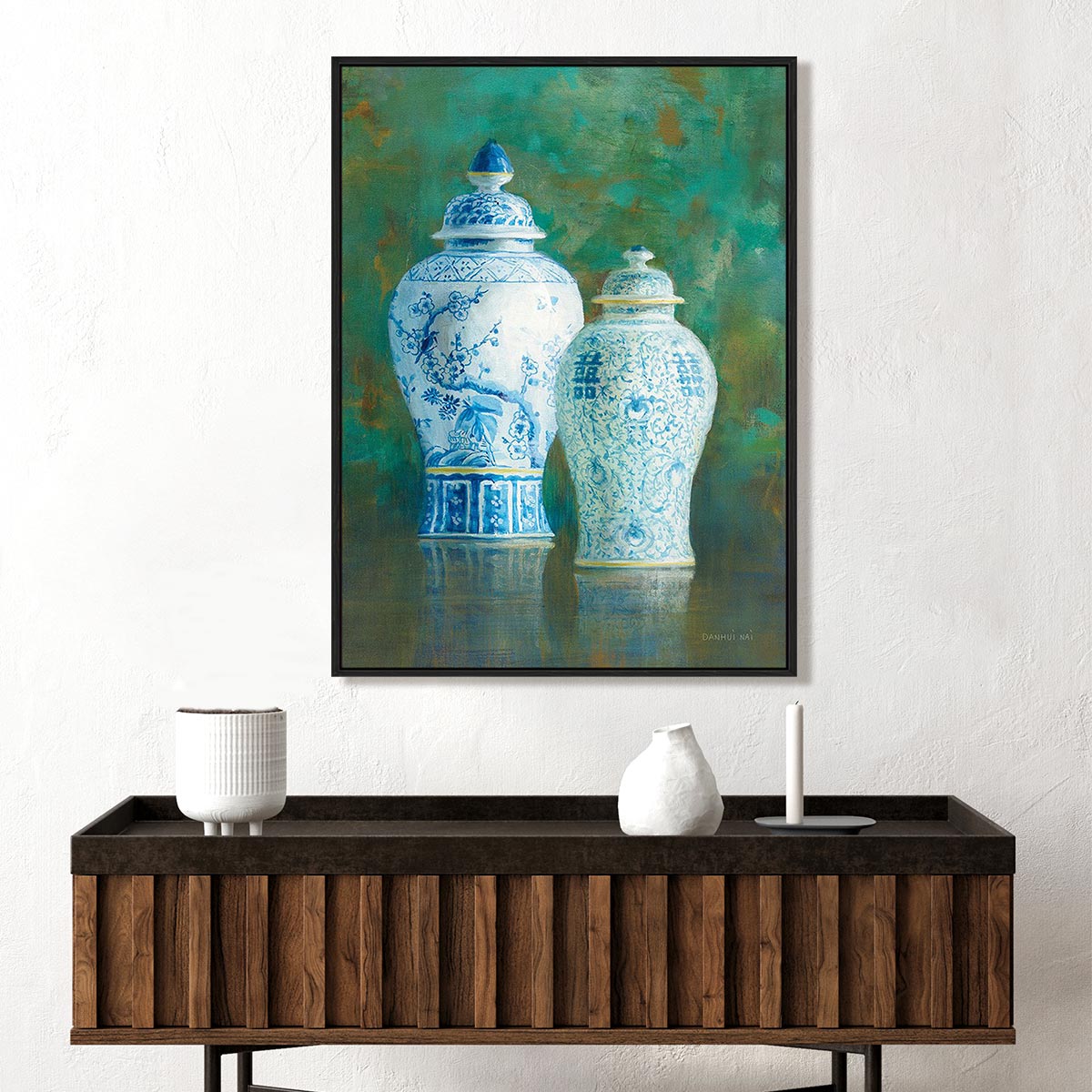 Ginger Jar Still Life II Wall Art