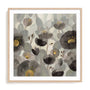 Morning Bloom Greige Wall Art