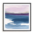 Plum Glow I Wall Art #oran_black-white-border